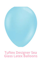 Tuftex Designer Sea Glass Latex Balloons