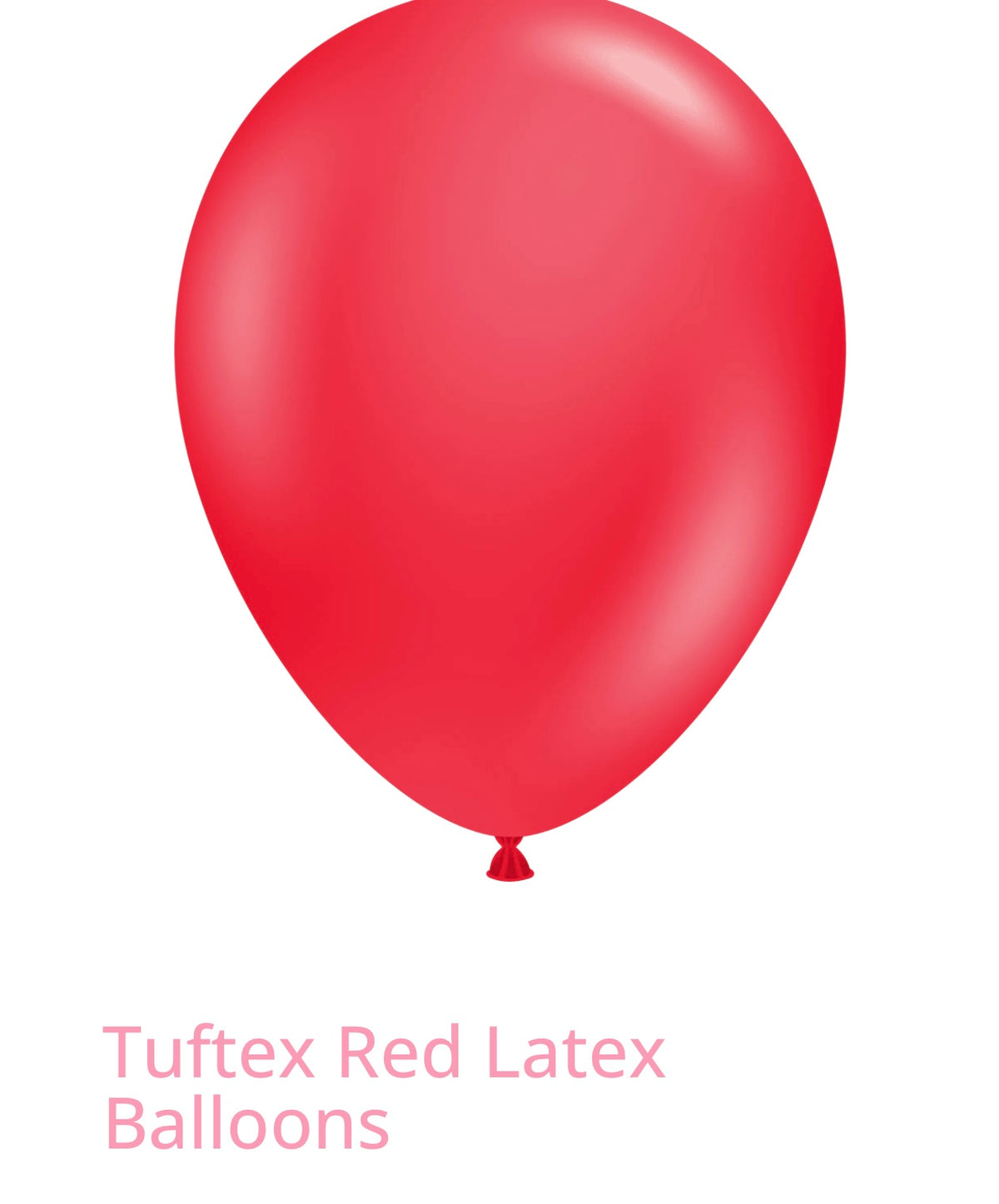 Tuftex Red Latex Ballons