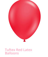 Tuftex Red Latex Ballons