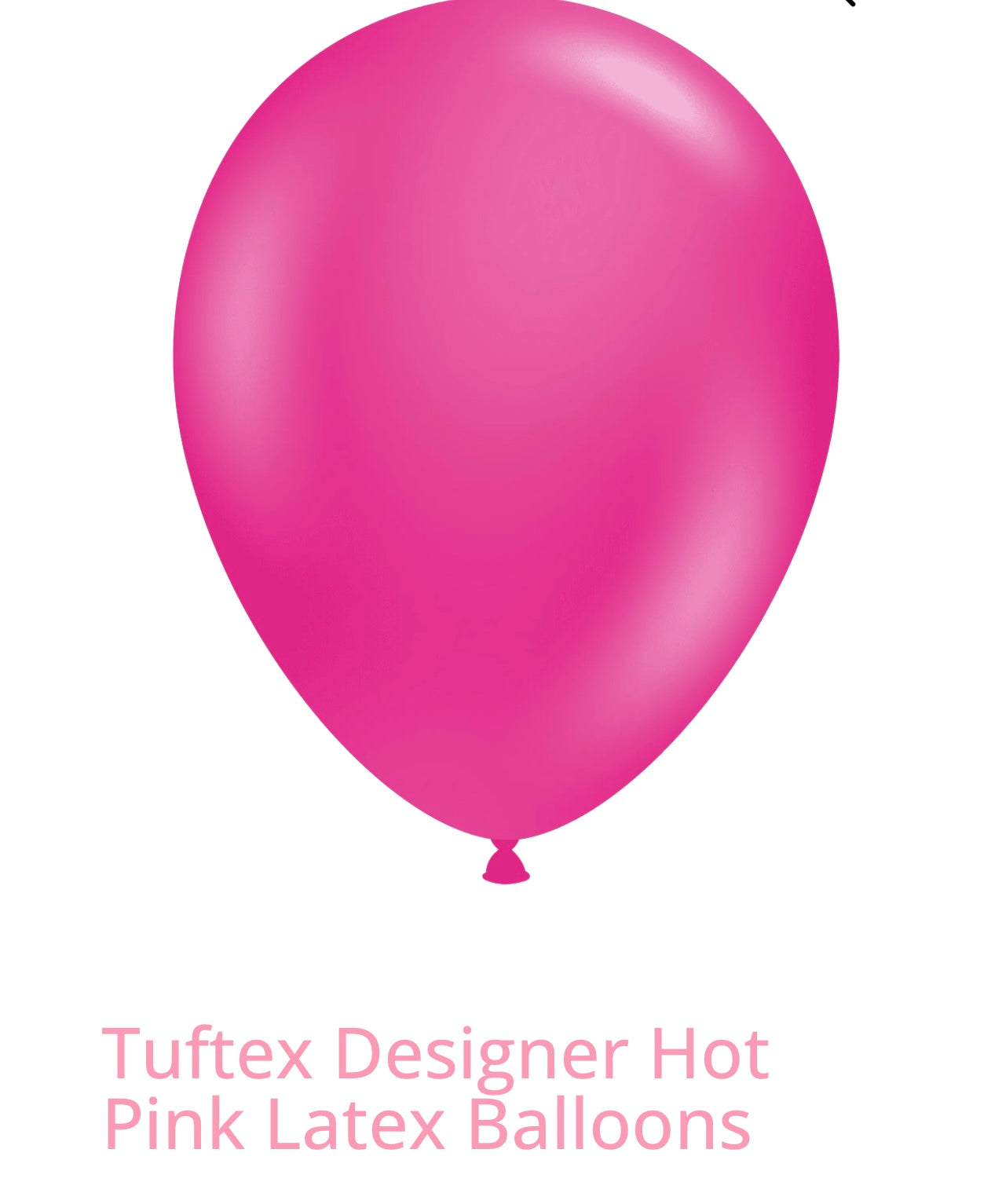 Tuftex Designer Hot Pink Latex Balloons